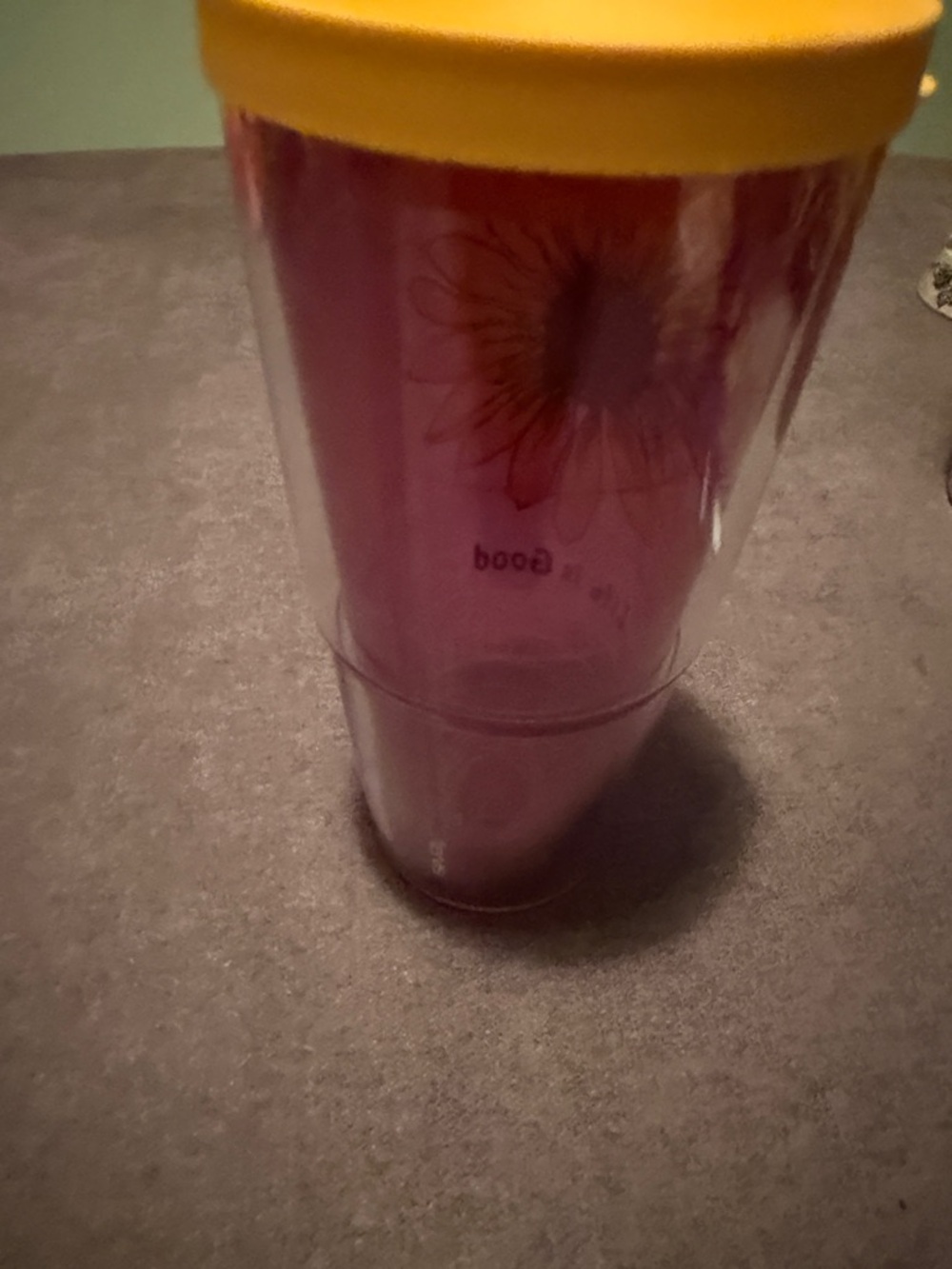 Life is good Sunflower Travel Tumbler - Picture 6 of 7